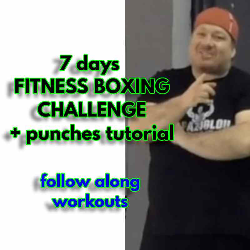 7 days fitness boxing challenge